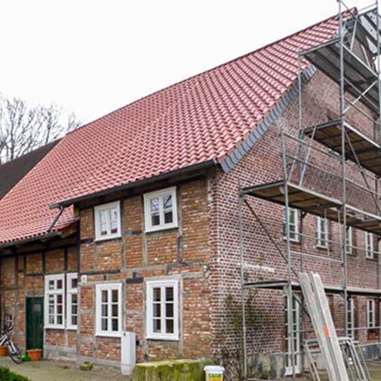 neue Eindeckung Bauernhaus neue Eindeckung Bauernhaus
